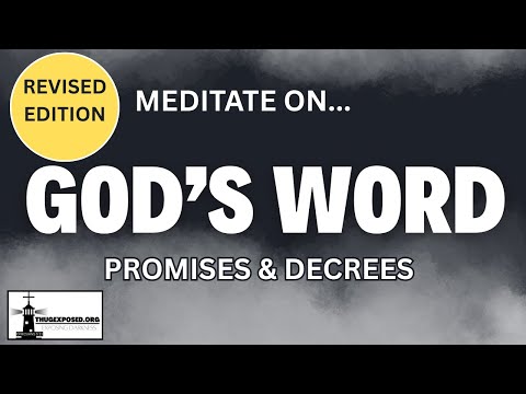 Peaceful Bible Meditation for Sleep, Work, or Prayer (5 Hours)-(((REVISED EDITION)))
