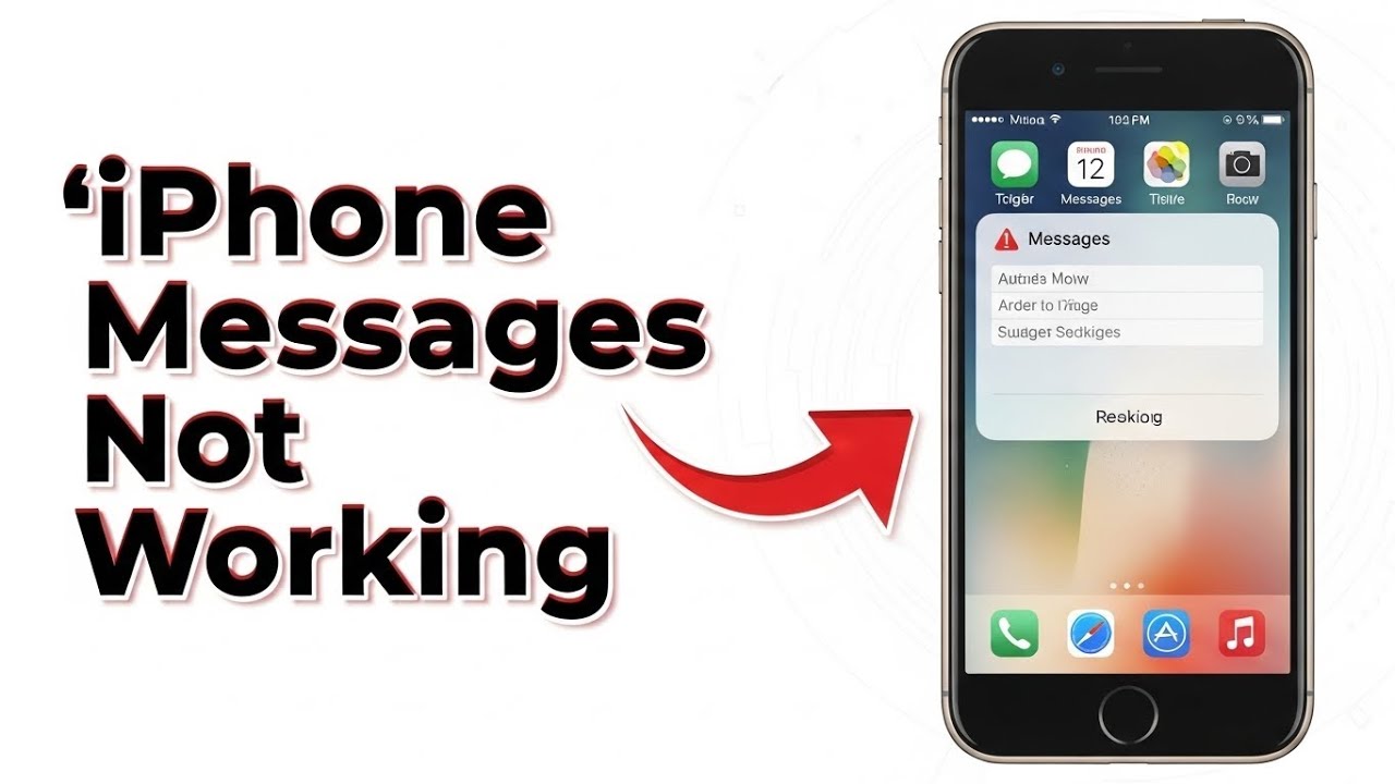 Не приходят текстовые сообщения на iPhone? Как это исправить?
