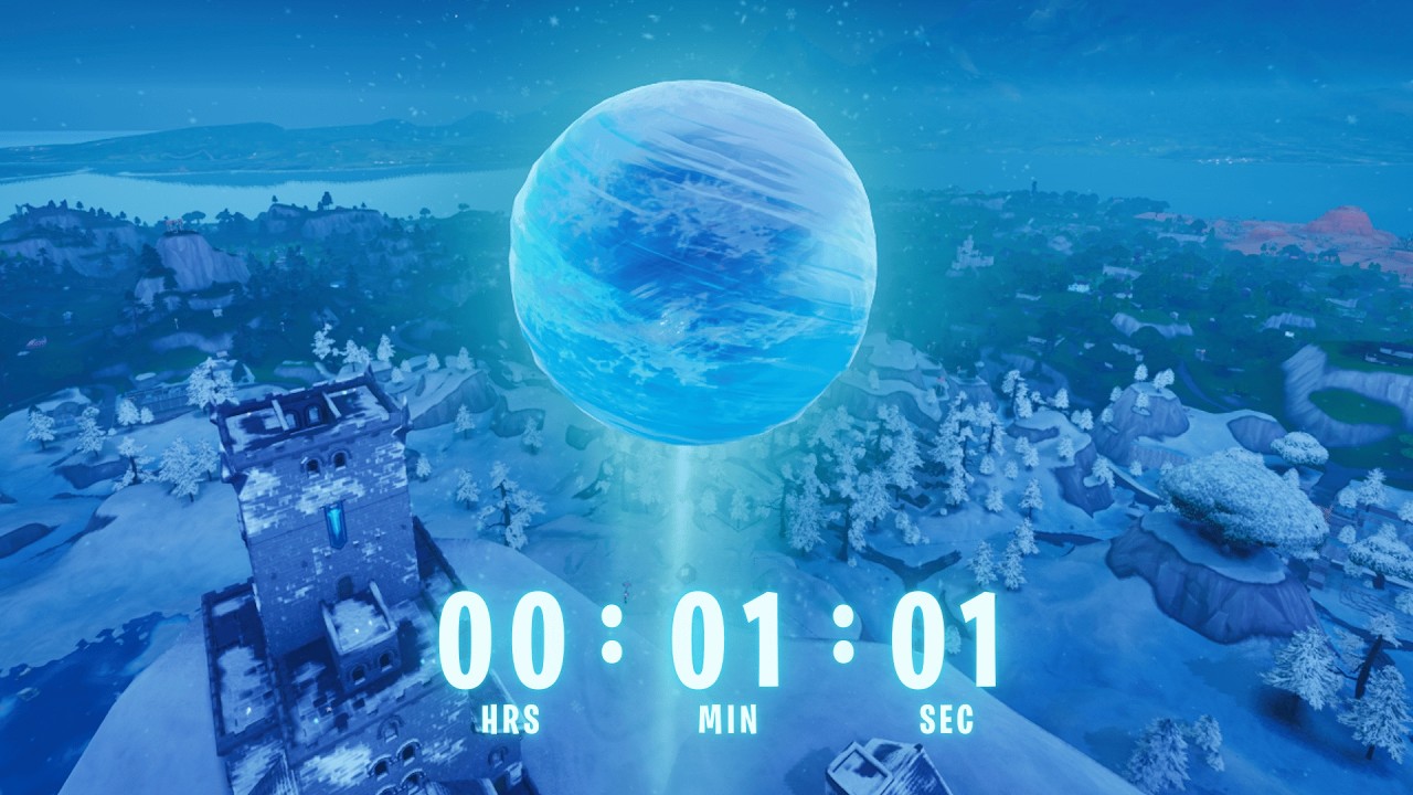 Fortnite OG Ice King Live Event Countdown