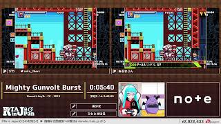 Mighty Gunvolt Burst - RTA in Japan Winter 2022