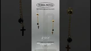 Pendientes De Oro 18K Con Circonita