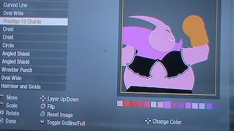MAJIN BUU EMBLEM TUTORIAL BLACK OPS