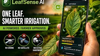 LeafSense AI – HackX 11.0 Pitch | BSc-GaMo