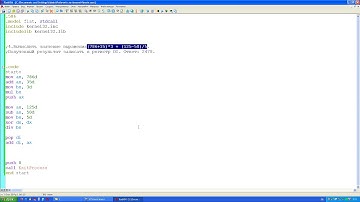 Программирование MASM32 ide RadAsm Арифметические операции  Задача 4