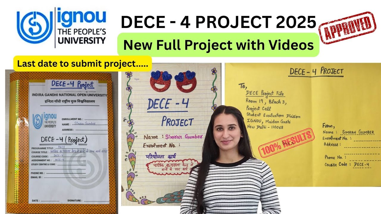 New DECE Full Project Submission 2025 IGNOU Level Up Learning Simran Gumber
