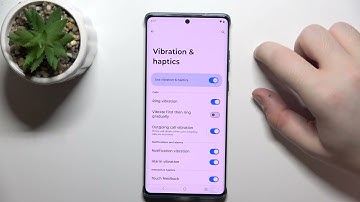 How to Turn On & Turn Off the Touch Vibration in MOTOROLA Edge 50 Fusion