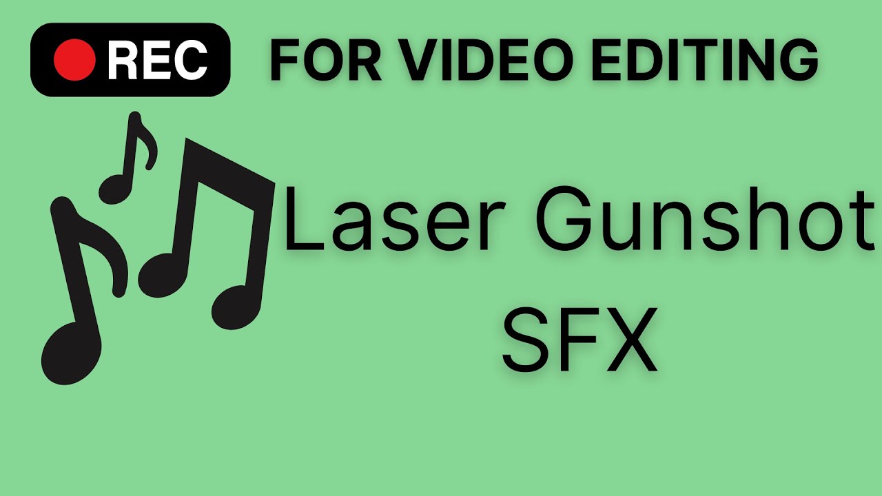 Laser Gunshot (Sound Effect)