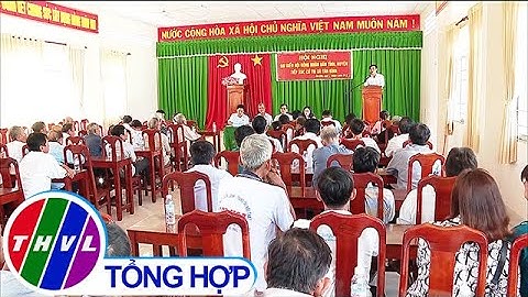 Ông Lê Quang Trung tiếp xúc cử tri Bình Tân