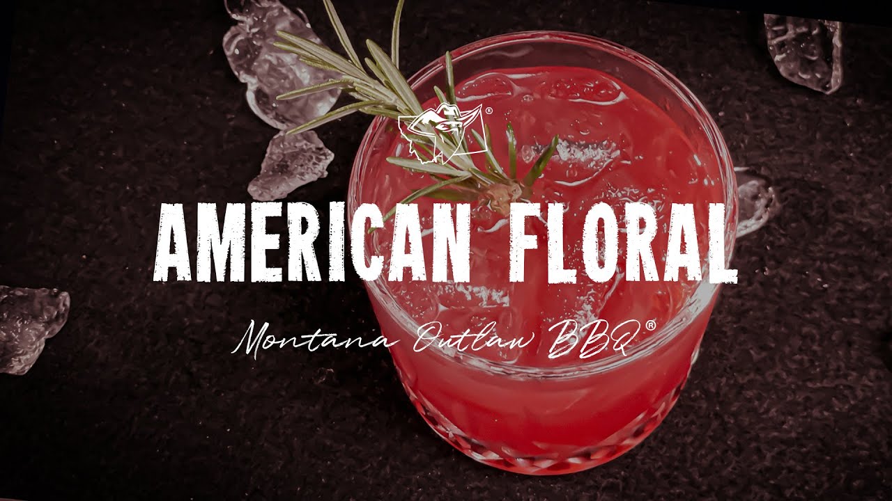 American Floral Cocktail | Montana Cocktail Hour