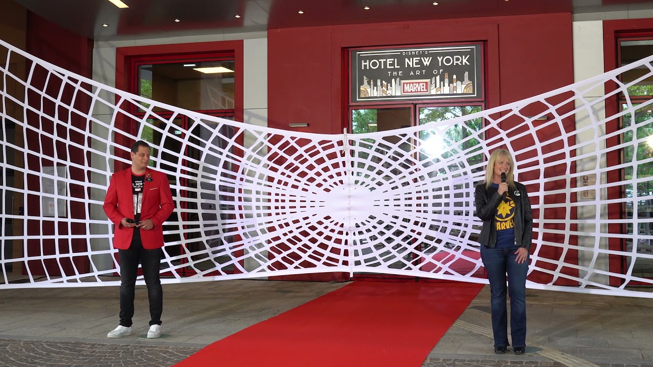 Hotel New York – The Art of Marvel Officially Opens Today at Disneyland ...