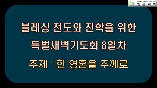20201202 블레싱 전도와 진학을 위한 특새 8일차 / 딤후 2:1-13 / 은혜로 강해져서 함께 고난을 받으라 / 윤노원 담임 목사