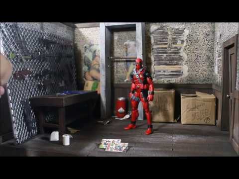 1:12 Deadpool Armory/Livingroom Diorama #43