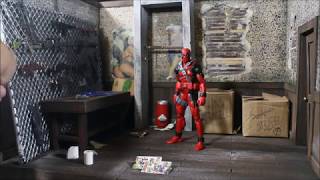 1:12 Deadpool Armory/Livingroom Diorama #43