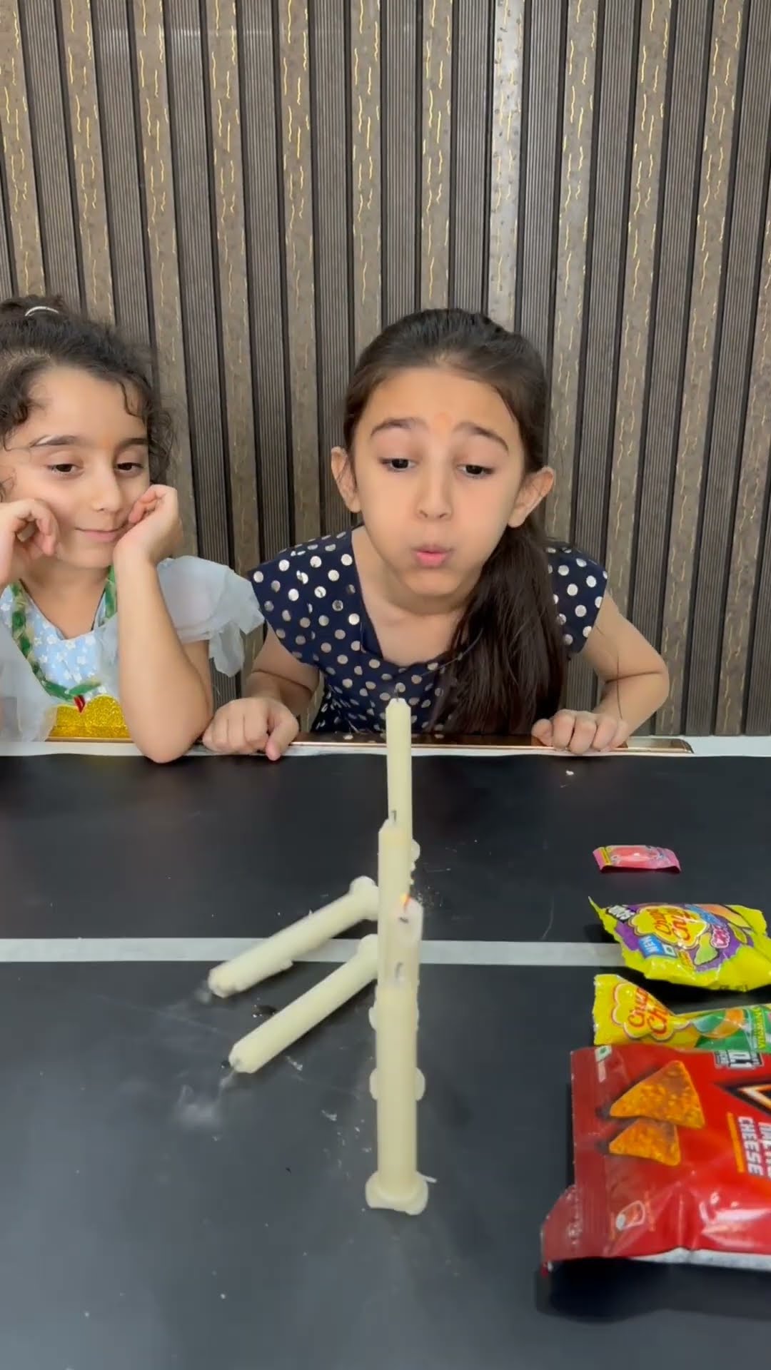 Tinku Maahi Blow The Candle challange