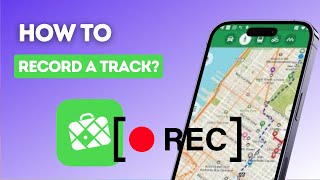 How to record a track on MAPS.ME