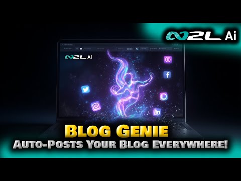 Blog Genie ✨ Your AI Blog Posting & Social Media Magic Tool 🚀 powered by N2L Ai