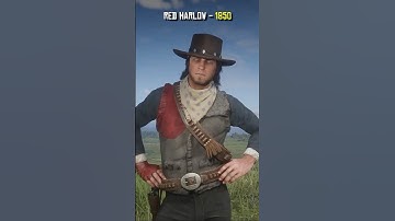 How The Characters Have Changed Over Time in RDR2🤯