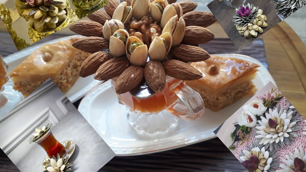 طريقة عمل ورود المكسرات مع طريقتي لعمل الشاي الاخضر بالنعناع/كيفية احياء الخضروات الورقية الذابلة