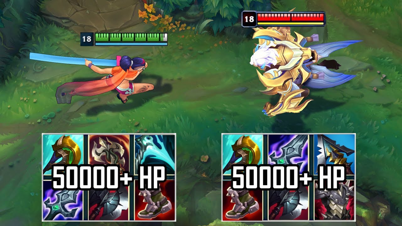 50000 HP FIORA vs 50000 HP SETT FULL BUILD FIGHTS & Best Moments! YouTube