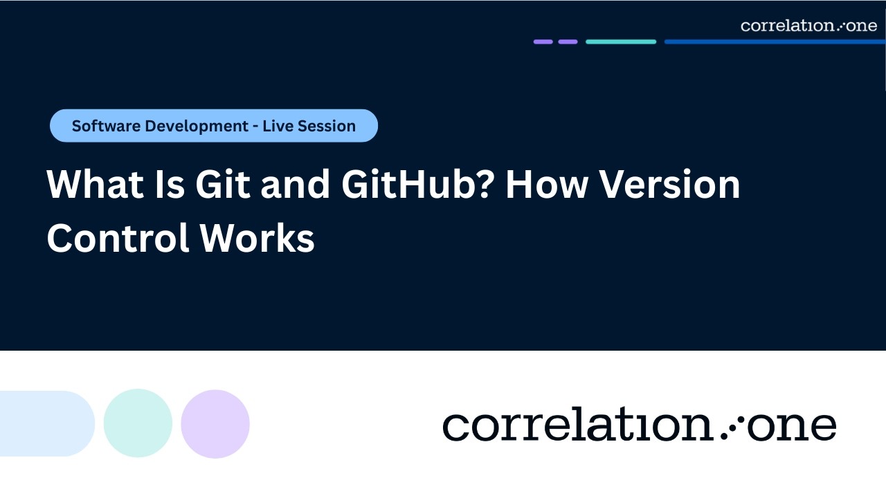 What Is Git and GitHub? How Version Control Works - YouTube