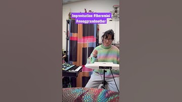 Improvisation #theremini #mooggrandmother #moog #theremin #sf #sciencefiction #electronicmusic