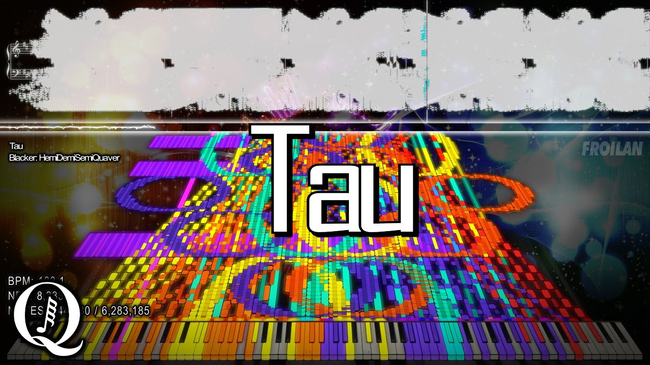 『Black MIDI / Synthesia 3D』 Tau | HemiDemiSemiQuaver