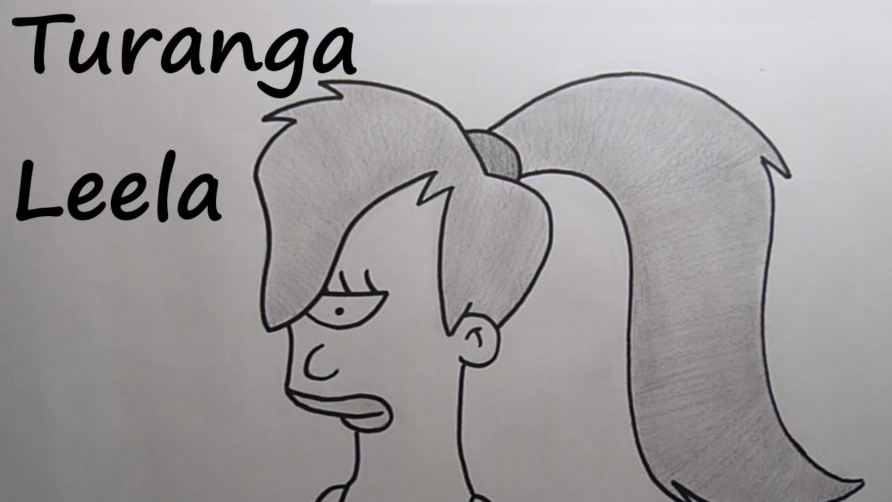 26th drawing: Turanga Leela (Futurama) [HD] - YouTube