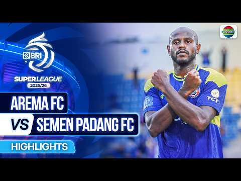 Arema FC VS Semen Padang FC - Highlights | BRI Super League 2025/26