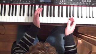 Video thumbnail of "Elliott Smith Everything Means Nothing to Me Piano Tutorial Part 1"