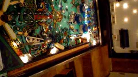 Bally FATHOM pinball machine Solenoids test.MPG