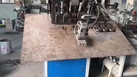 High Qulity Larger Rectangular 2D CNC Wire Bender and Butt Welder
