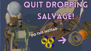 OSRS Ironmen - Quit Dropping AFK Salvage from Sailing