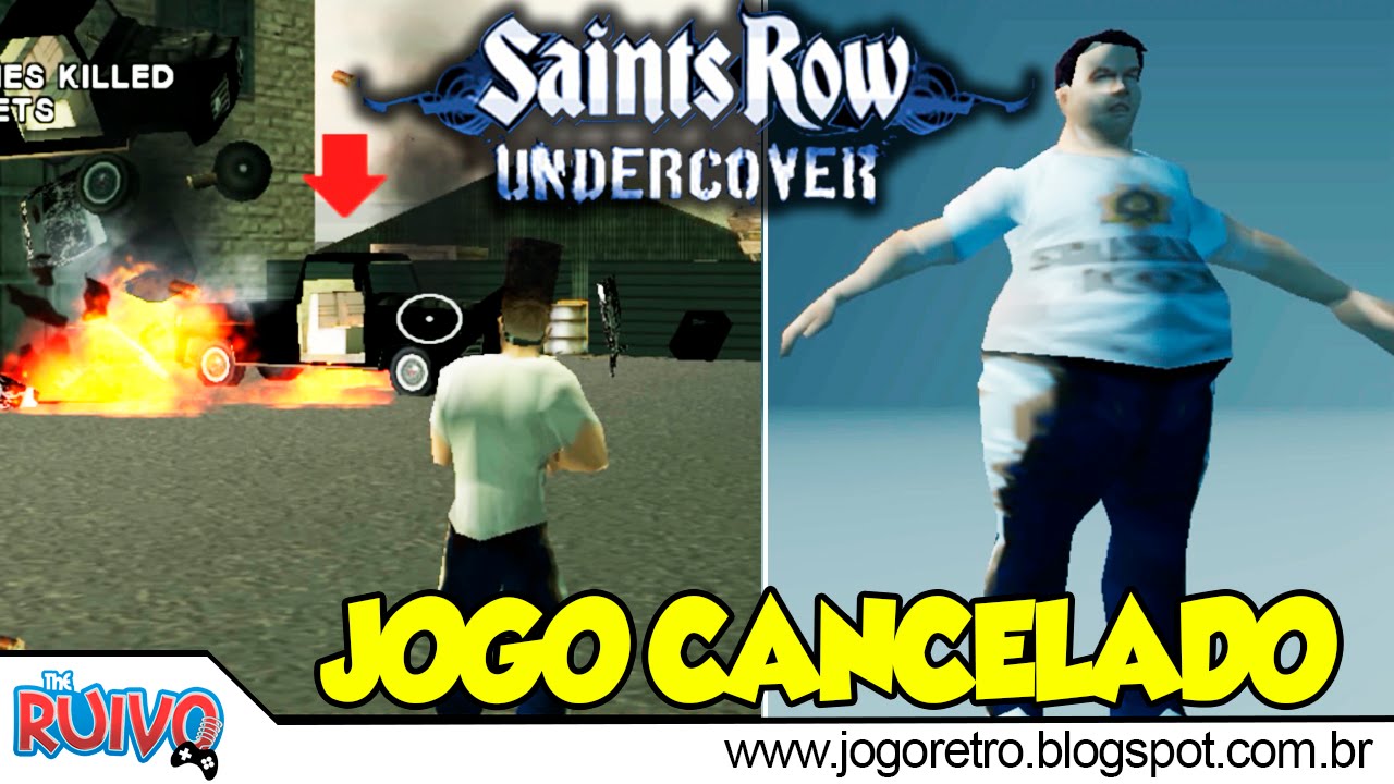 Saints Row Undercover (O jogo cancelado do PSP) GAMEPLAY do Protótipo! 