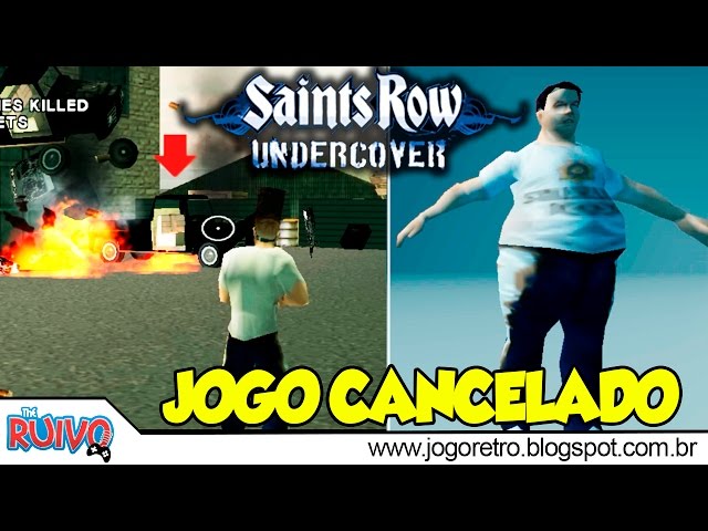 Saints Row Undercover (O jogo cancelado do PSP) GAMEPLAY do Protótipo! 