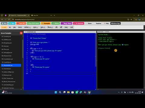 Learn Loops & Nested If-Else through examples in Panini IDE | Coding Tutorial 💻