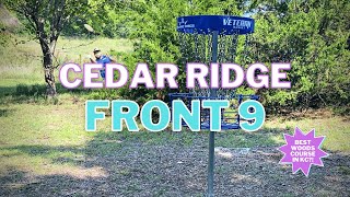 The BEST Kansas City Woods Course! 🥏 Front 9