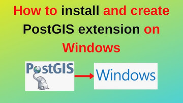 83. PostgreSQL DBA: How to install and create PostGIS extension on Windows