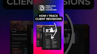 How I Track Client Revisions | Freelance Portal Dashboard