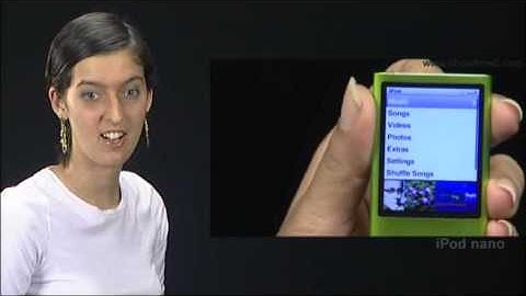 New iPod Nano - How to set the backlight of iPod Nano