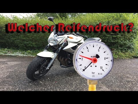 Video: Woher weiß ich meinen Motorradreifendruck?