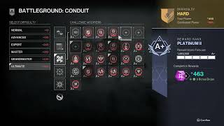 Destiny 2 - Fireteam Finder resets Modifiers