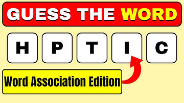Guess The WORD | Scramble Word Challenge Round 29 By Mindful Mosaic 2.0 | Word Association Edition