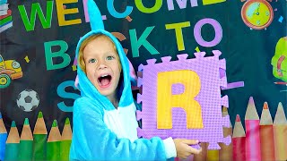 Nastya And Dany Back To School Story For Kids