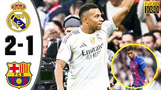 Download Lagu Real Madrid vs Barcelona 2-1 Highlights \u0026 All Goals 2025 HD 🔥 Kylian Mbappé Goal MP3 Download Lagu Real Madrid vs Barcelona 2-1 Highlights \u0026 All Goals 2025 HD 🔥 Kylian Mbappé Goal MP3