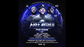 WESTWORLD BATTLE RAP: FREEWORLD 3 PRE-SHOW - LIVE BATTLES AND FREEWORLD 3 ANNOUNCEMENTS!!