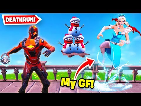 *NEW* CO-OP DEATHRUN w/ My GIRLFRIEND! (Duo Deathrun, Fortnite Creative)