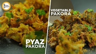 Vegetable & Pyaz Pakora Recipes By Food Fusion (Ramzan Special)