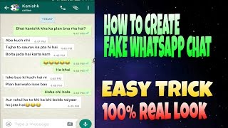 How to create fake whatsapp conversation screenshot 5