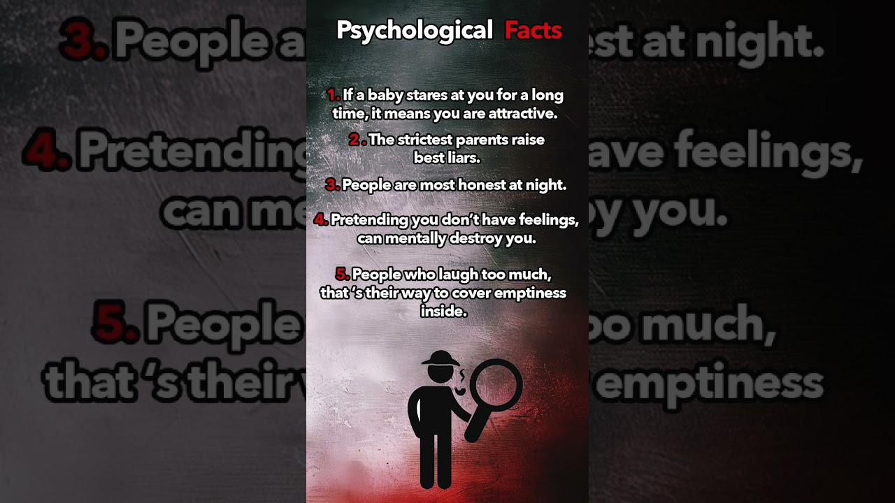 5 Dark Psychological Facts 🥶