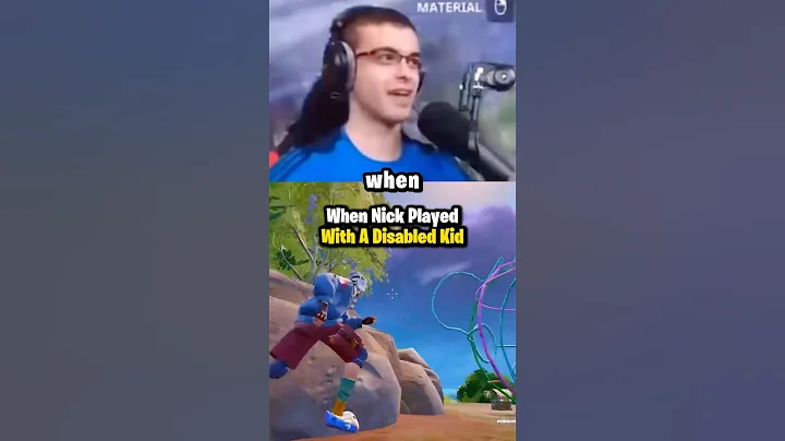 When Nick Playing With An Acoustic Kid… #nickeh30 #fortnite #trending